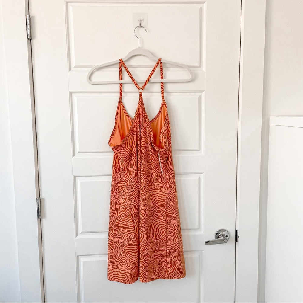 NEW Outdoor Voices Exercise Dress Melon Zebra - Picture 5 of 10